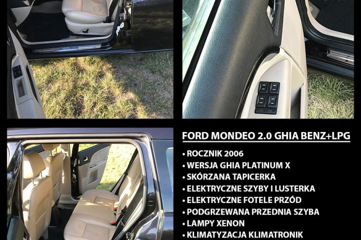 Ford Mondeo mk3 kombi 2.0 BENZ+LPG